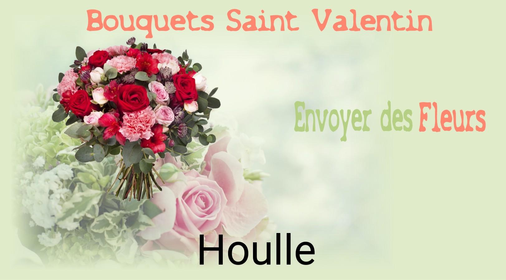 Roses de Saint-Valentin livrées à Houlle
